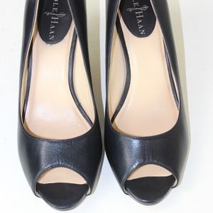 cole haan suede heels